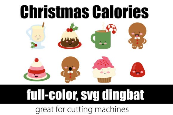 Christmas Calories: A Festive Font That Brings Treats to Your Designs
