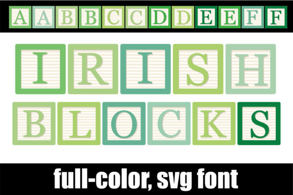 Irish Blocks: A Modern Twist on Traditional Typography