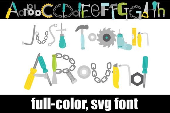 Just Toolin' Around: A Creative Font for Hands-On Brands