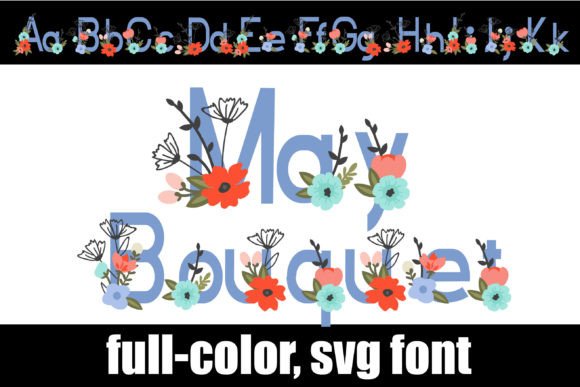 May Bouquet: A Fresh Take on Creative Typography