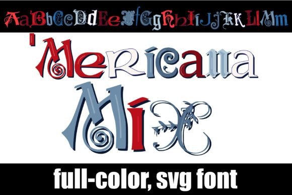 Mericana Mix: A Dynamic Display Font for Vibrant Projects