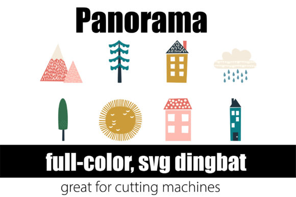 Panorama: The Modern Scandinavian Font with a Pop of Color