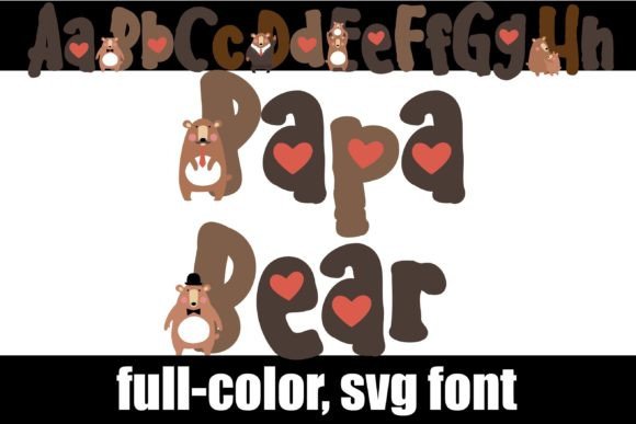 Papa Bear: The Colorful Font That Brings Personality to Your Projects