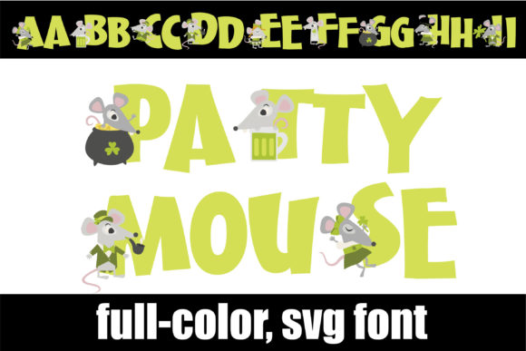 Patty Mouse: A Festive Take on Modern Typography