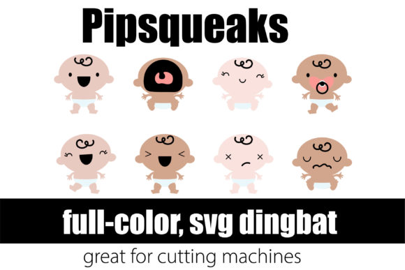Pipsqueaks: Capturing Childhood in Every Colorful Glyph